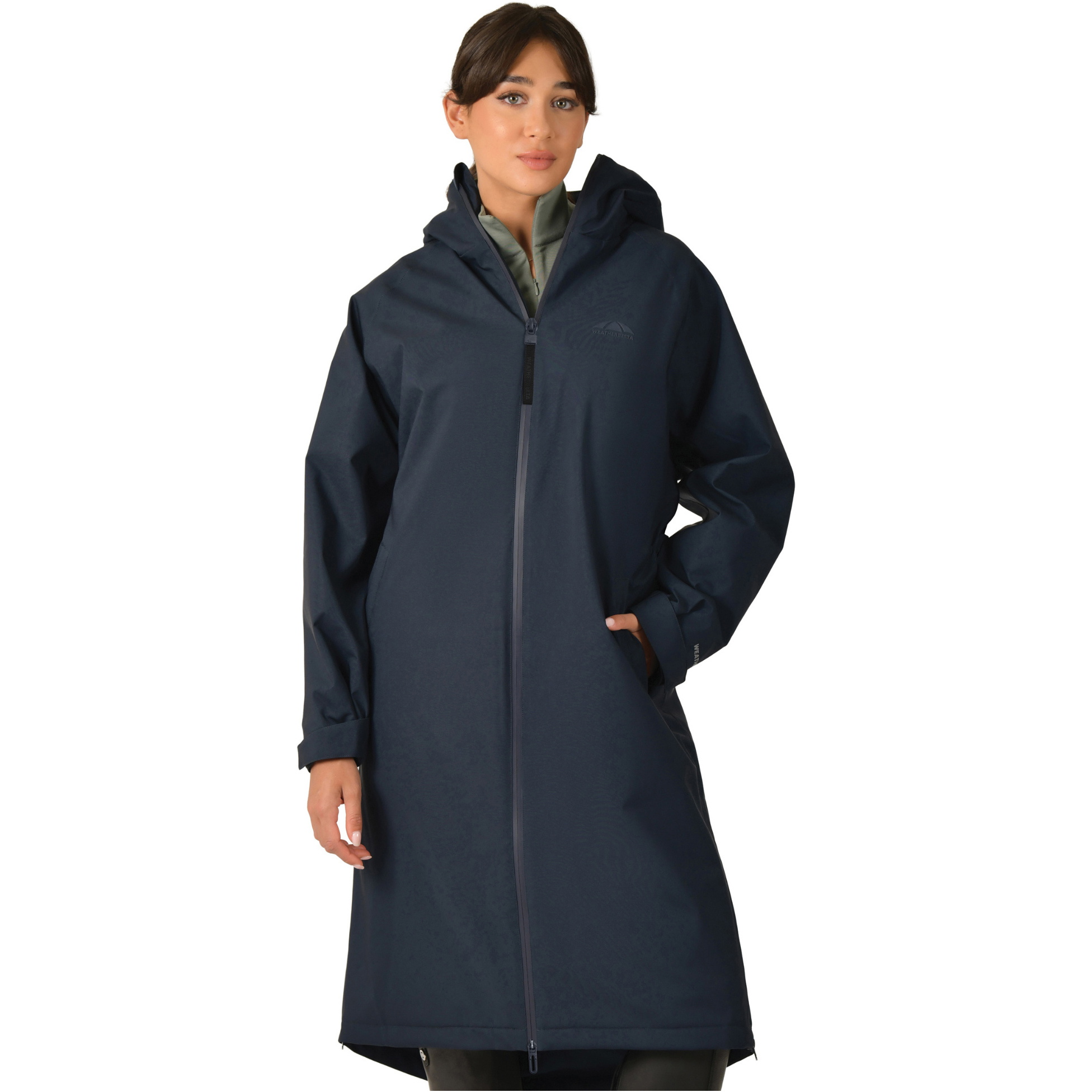 2025 Weatherbeeta Femmes Veste De Terrain Tous Temps 1028835 - Navy